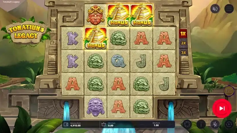 Tonatiuh’s Legacy slot screenshot 2