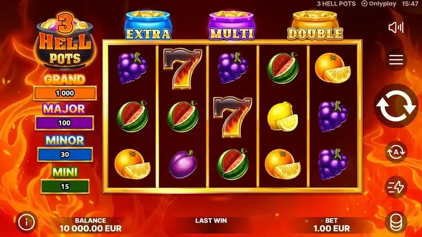 3 Hell Pots slot screenshot 