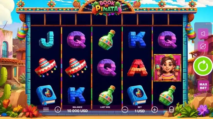 Book of Piñata slot screenshot 1