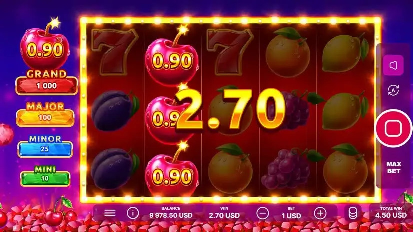 Cherry Boom slot screenshot 