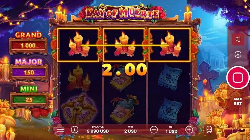 Day of Muerte slot screenshot 3