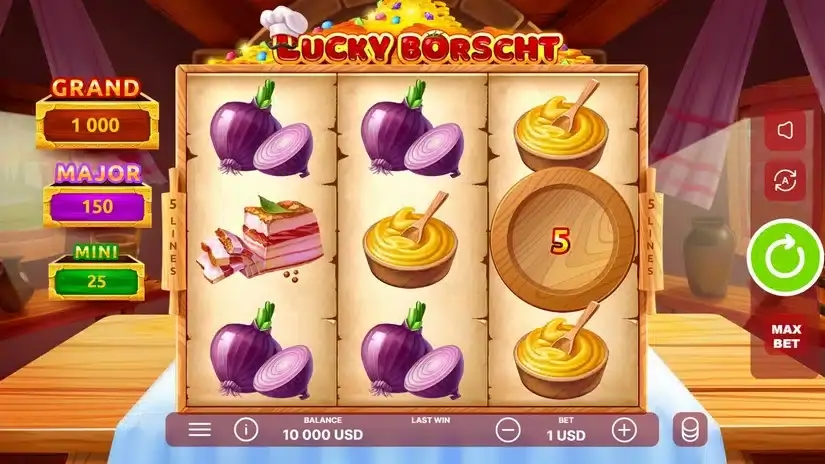 Lucky Borscht slot screenshot 1
