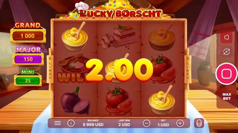 Lucky Borscht slot screenshot 3