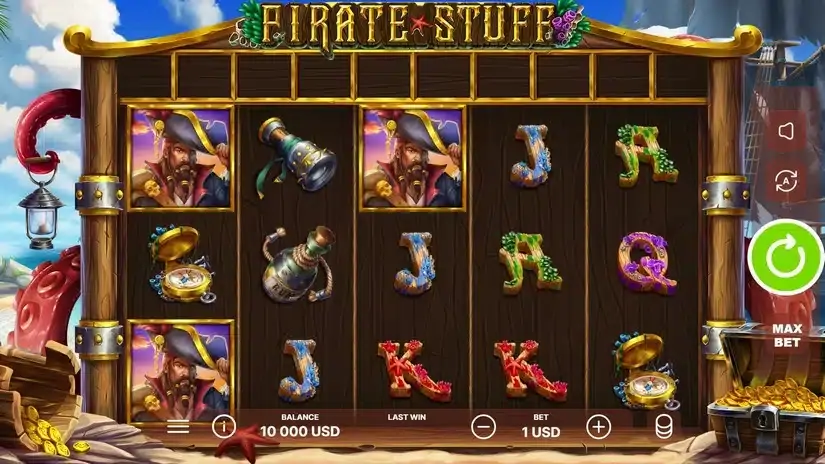 Pirate Stuff slot screenshot 1