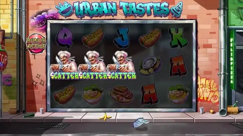 Urban Tastes slot screenshot 2