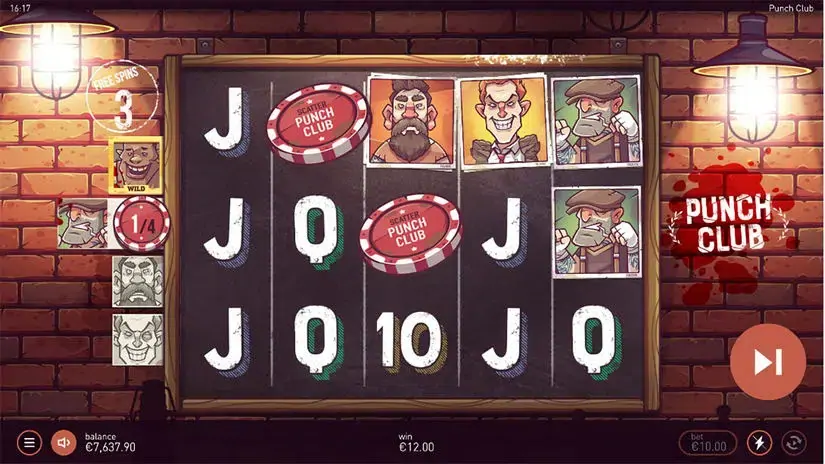 Punch Club slot screenshot 5
