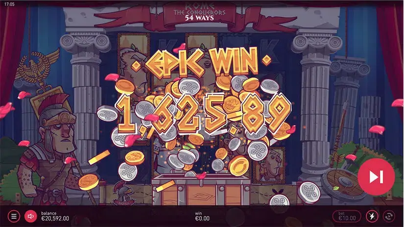 Rome – The Conquerors slot screenshot 2