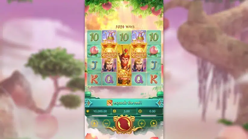 Legendary Monkey King slot screenshot 