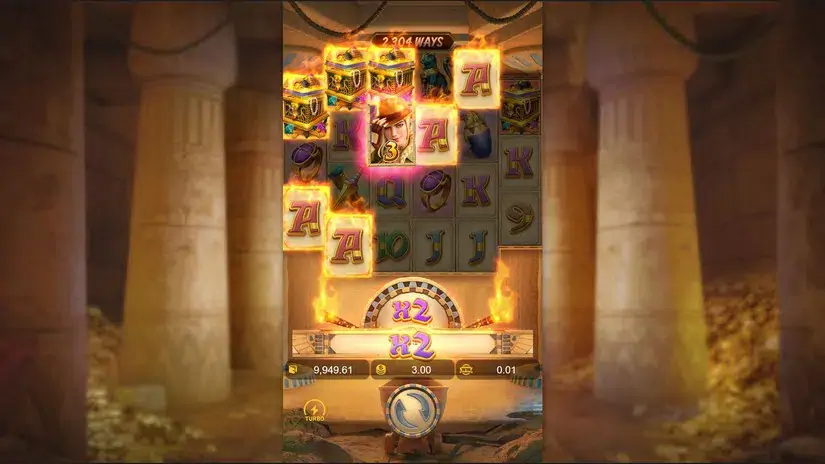 Raider Jane’s Crypt of Fortune slot screenshot 4