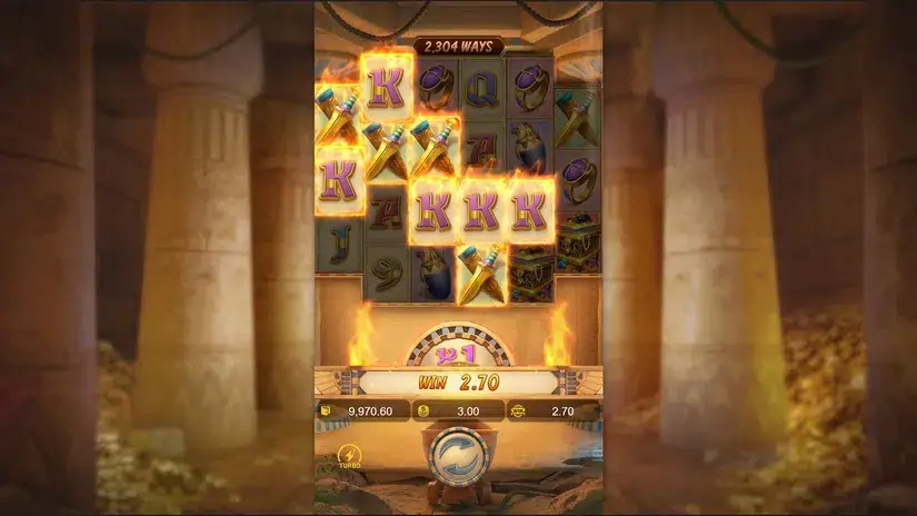 Raider Jane’s Crypt of Fortune slot screenshot 3