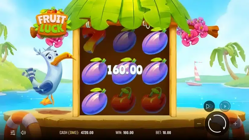 Fruit Luck slot screenshot 2