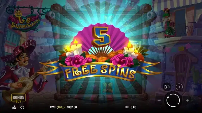 Los Enamorados slot screenshot 3