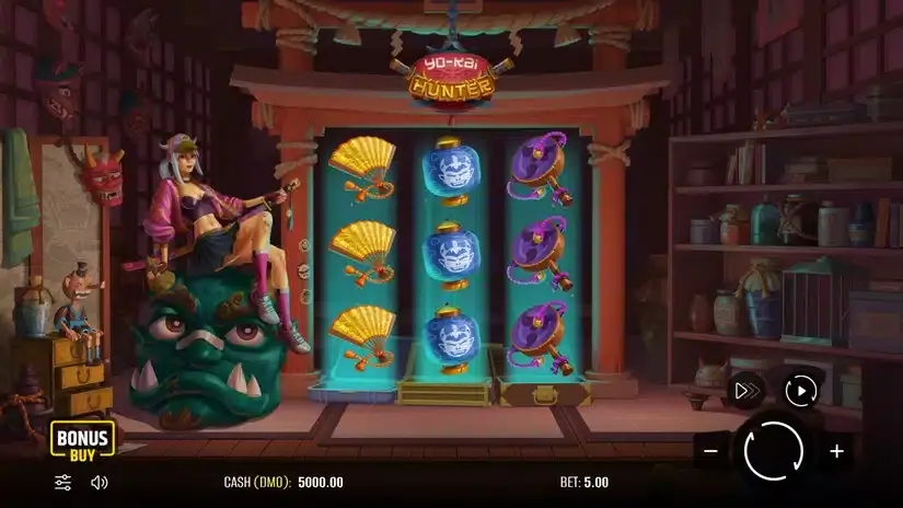 Yokai Hunter slot screenshot 1