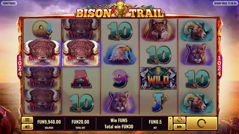 Bison Trail slot screenshot 6