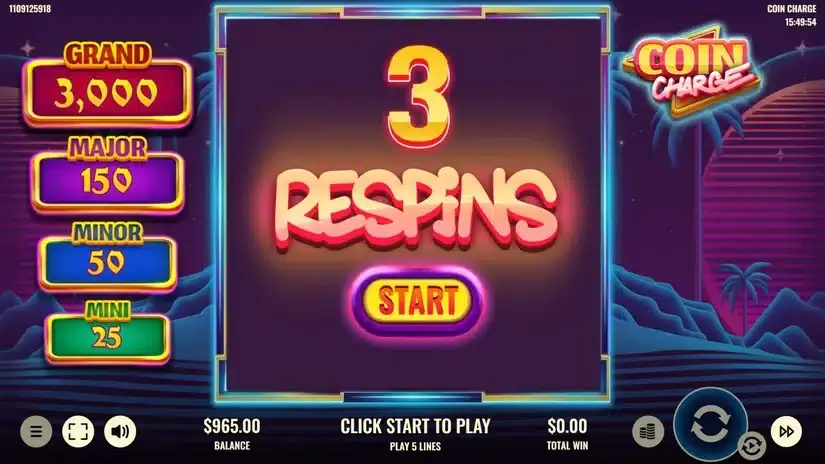 Coin Charge slot screenshot 3