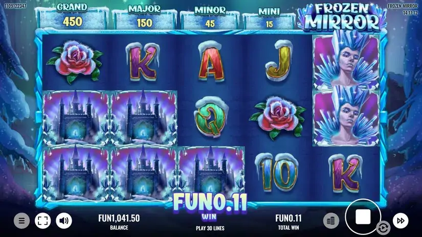Frozen Mirror slot screenshot 5