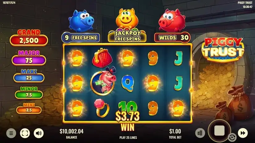 Piggy Trust slot screenshot 1
