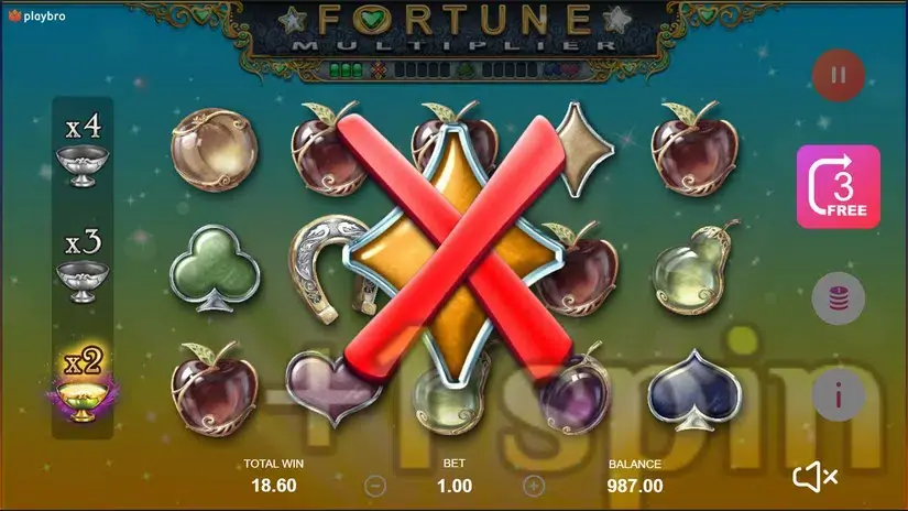 Fortune Multiplier slot screenshot 6