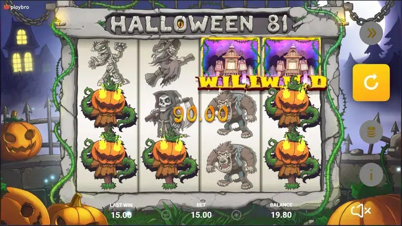 Halloween 81 slot screenshot 1