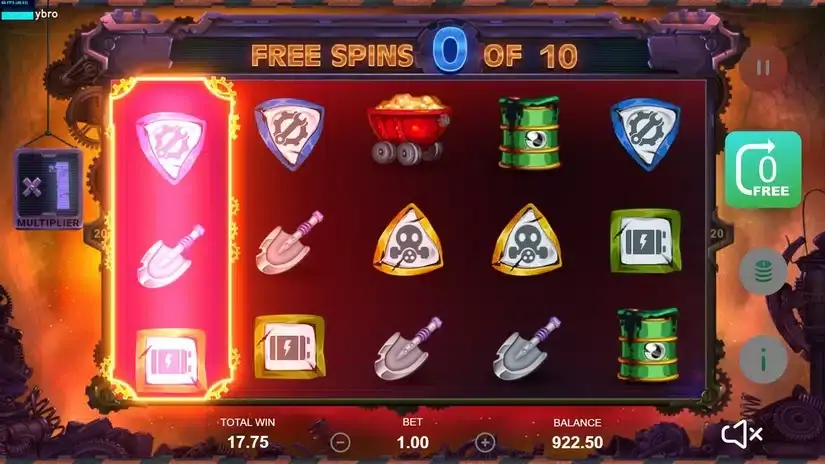 Mech-o-tronika slot screenshot 6