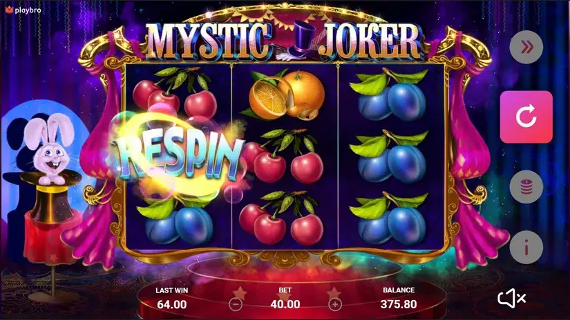 Mystic Joker slot screenshot 2