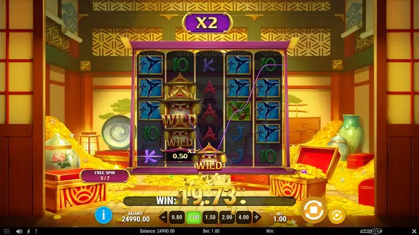 3 Blades & Blessings slot screenshot 5