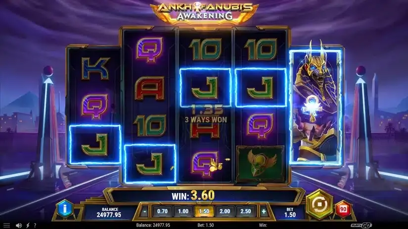 Ankh of Anubis Awakening slot screenshot 3