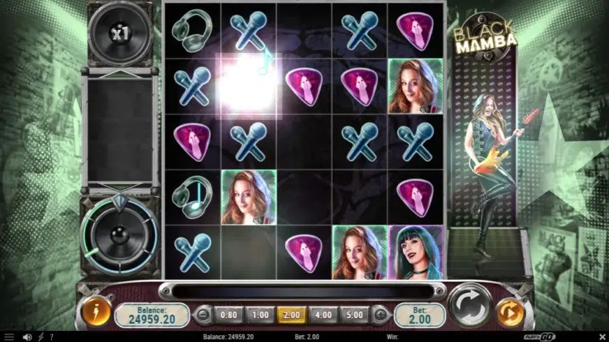 Black Mamba slot screenshot 2