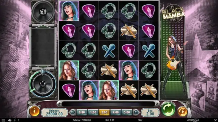 Black Mamba slot screenshot 1