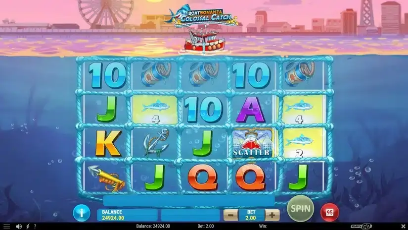 Boat Bonanza Colossal Catch slot screenshot 3