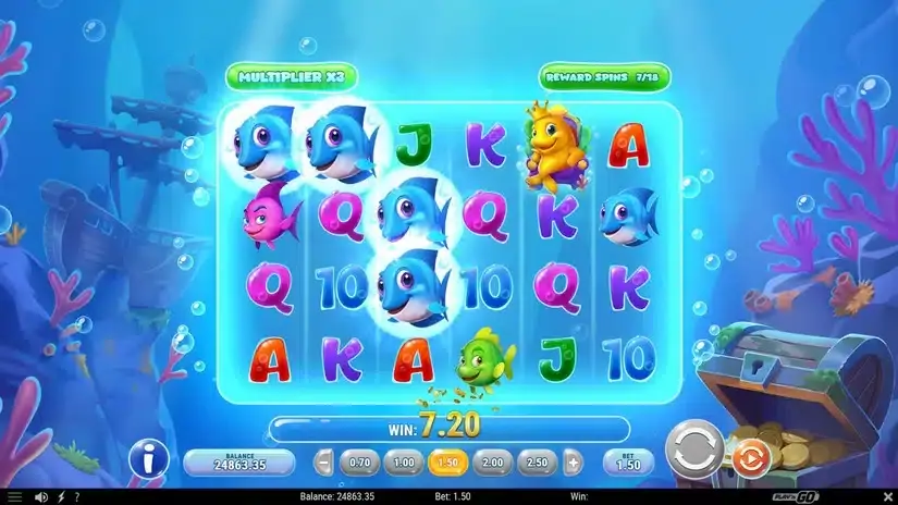 Bubblin’ Riches slot screenshot 