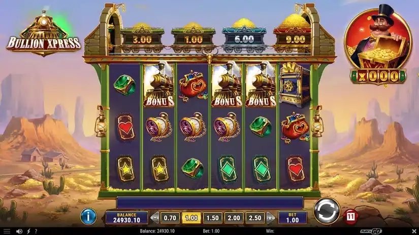 Bullion Xpress slot screenshot 1