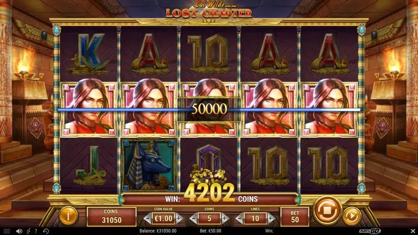 Cat Wilde and the Lost Chapter slot screenshot 5