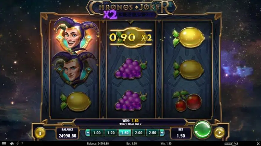 Chronos Joker slot screenshot 2