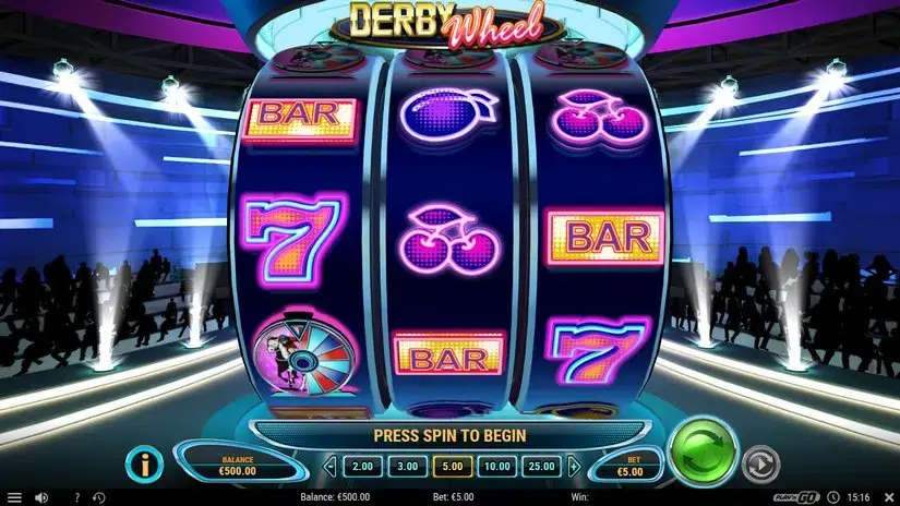 Derby Wheel slot screenshot 1