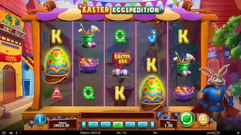 Easter Eggspedition slot screenshot 