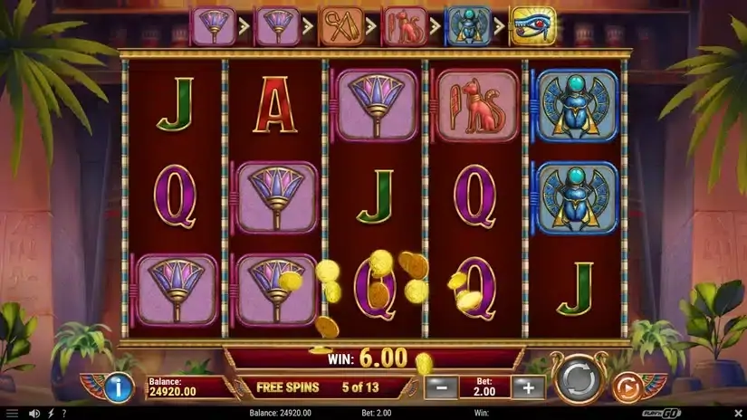 Eye of Atum slot screenshot 6
