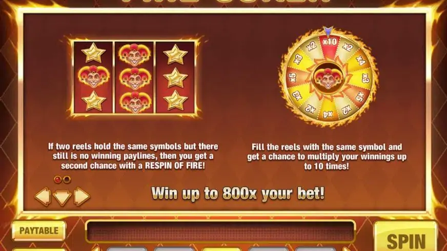 Fire Joker slot screenshot 2