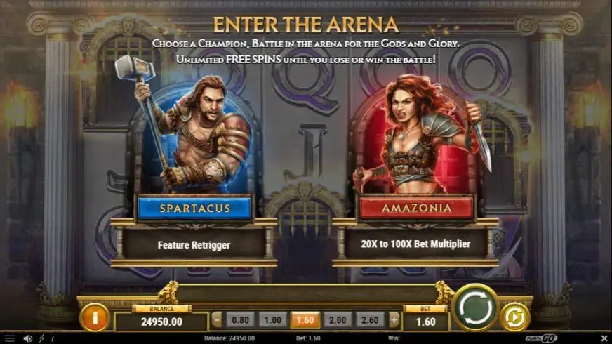 Game of Gladiators slot screenshot 6