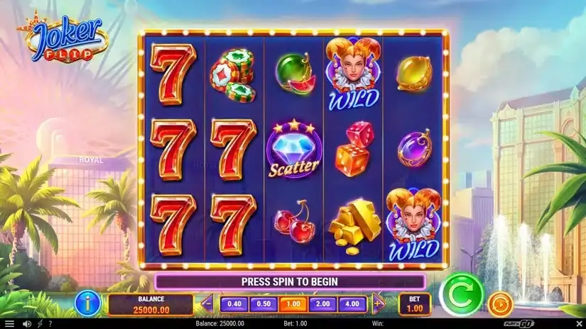 Joker Flip slot screenshot 