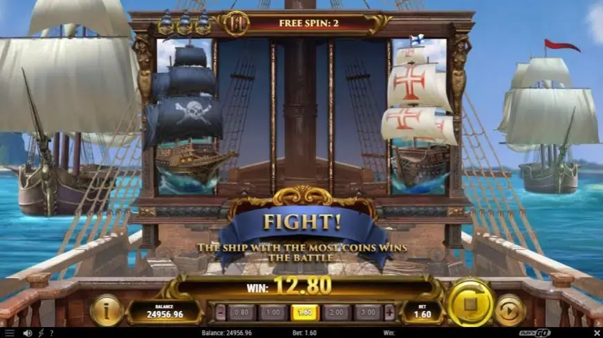Jolly Roger 2 slot screenshot 4