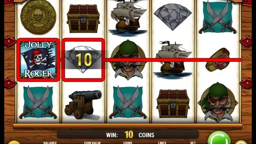 Jolly Roger slot screenshot 1