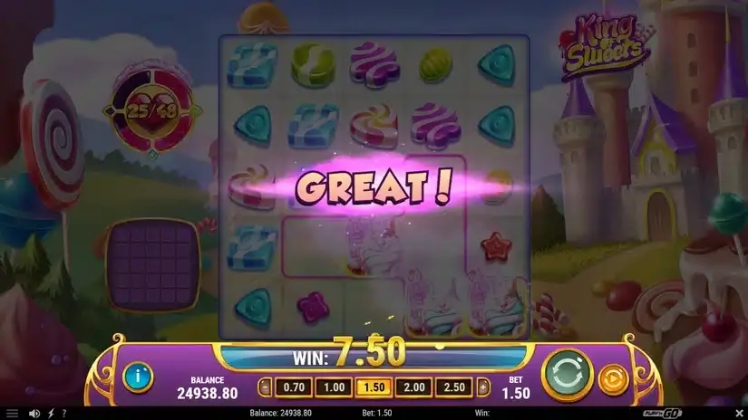 King of Sweets slot screenshot 4