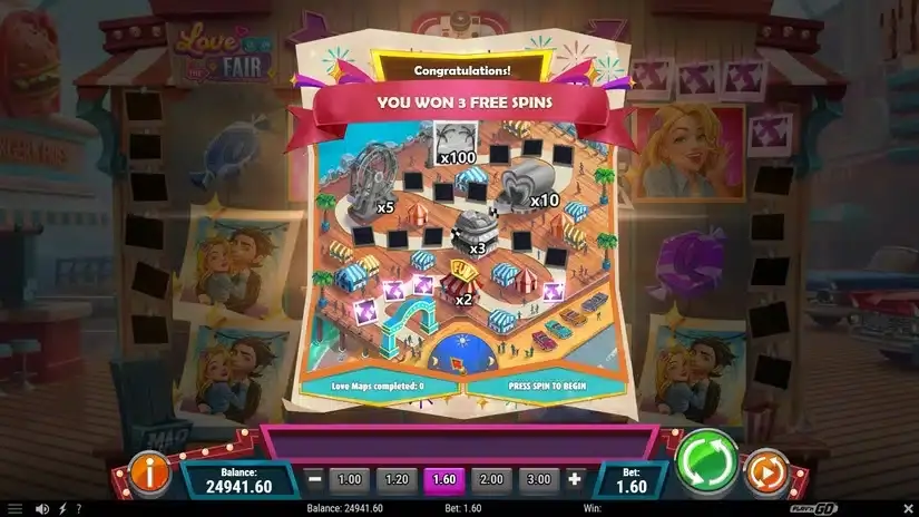 Love is in the Fair slot screenshot