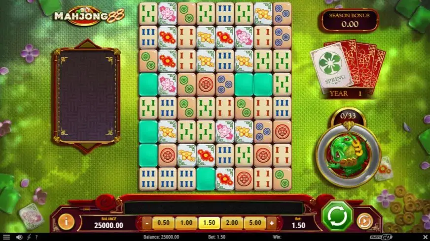 Mahjong 88 slot screenshot 1
