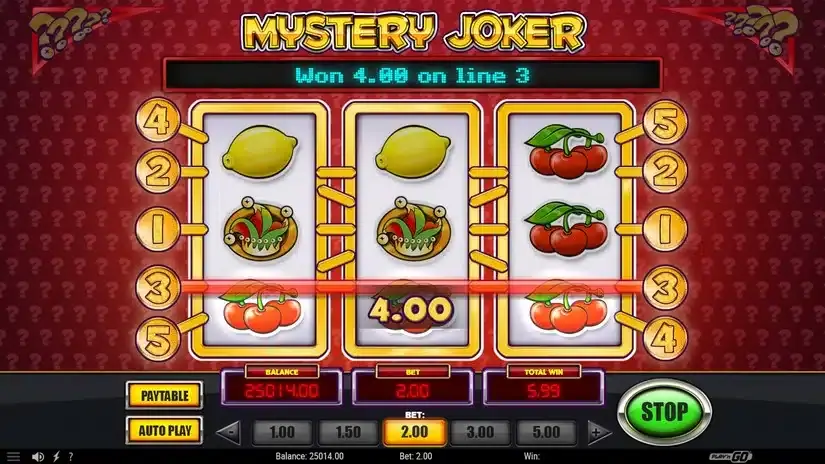 Mystery Joker slot screenshot 5