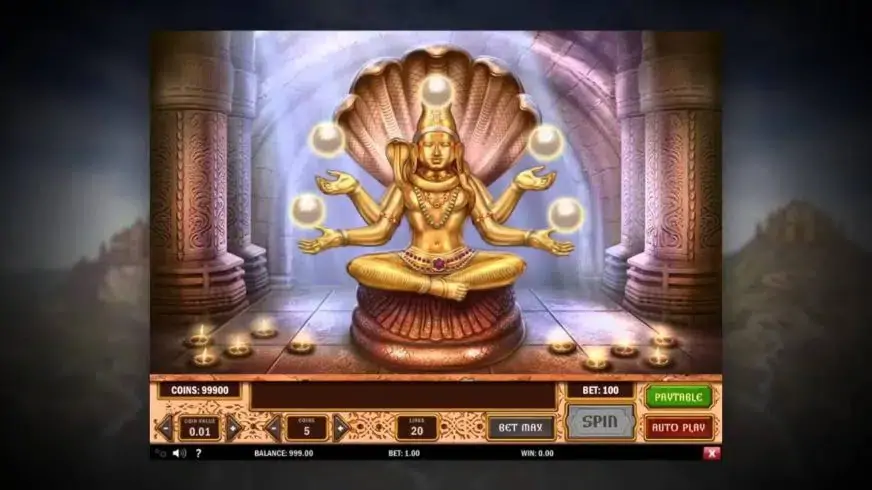 Pearls Of India slot screenshot 3
