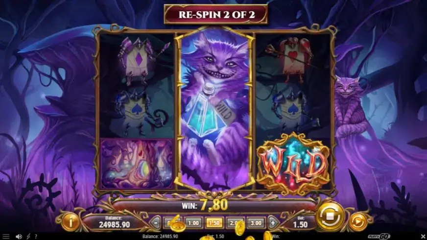 Rabbit Hole Riches slot screenshot 5