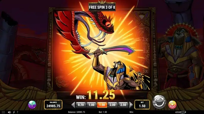 Ra’s Reckoning slot screenshot 5