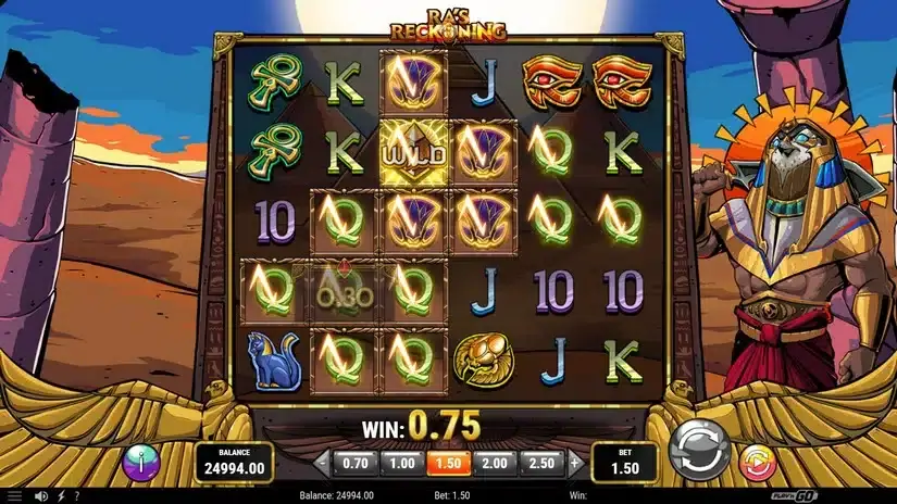 Ra’s Reckoning slot screenshot 2